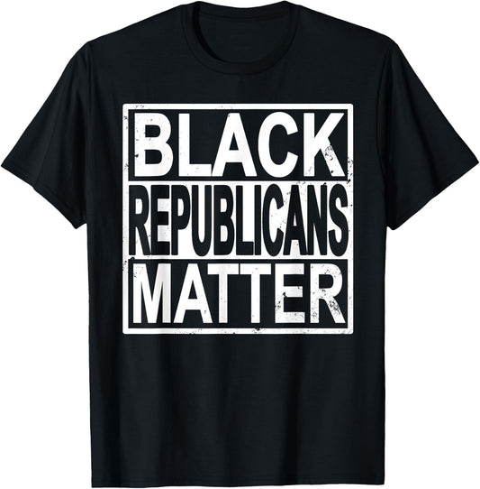 Black Republicans Matter Conservative Black Votes 2020 Gift T-Shirt - T-Shirt | Black