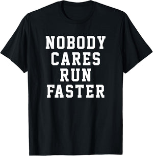 Funny Gift Running Track and Field Coach or Gym Teacher T-Shirt - T-Shirt | Black