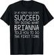 BRIANNA Gift Name Personalized Birthday Funny Christmas Joke T-Shirt - T-Shirt | Black