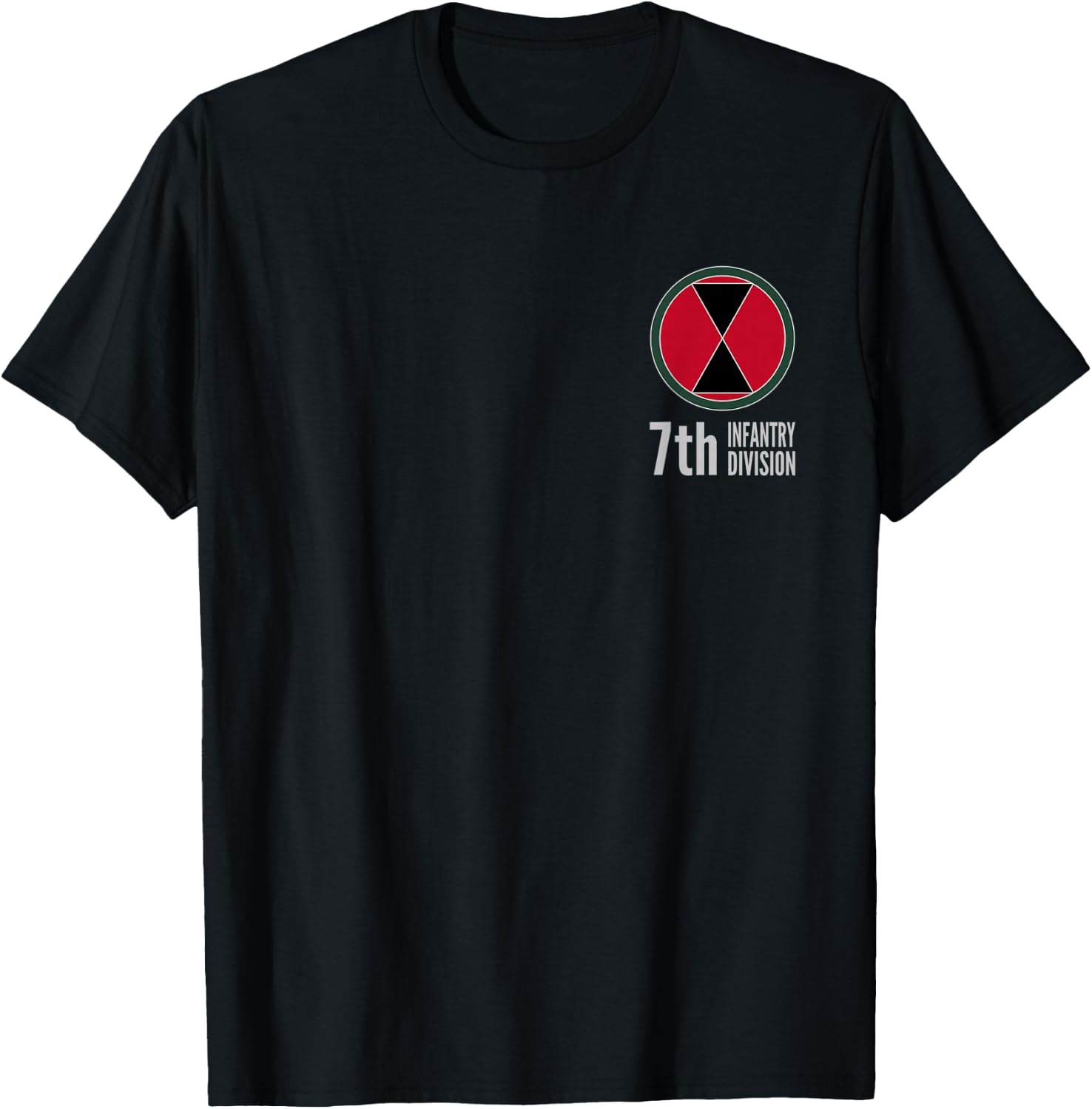 7th Infantry Division United States Army Lewis-mcchord T-Shirt - T-Shirt | Black