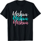 Hebrew Name of Jesus & Joshua Christian Worship Gift Yeshua T-Shirt - T-Shirt | Black