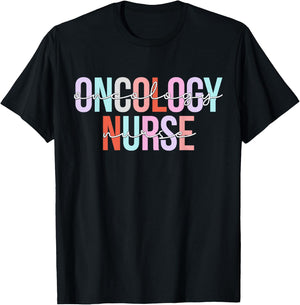 Oncology Nurse Oncologist Oncology Medical Assistant T-Shirt - T-Shirt | Black