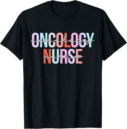 Oncology Nurse Oncologist Oncology Medical Assistant T-Shirt - T-Shirt | Black