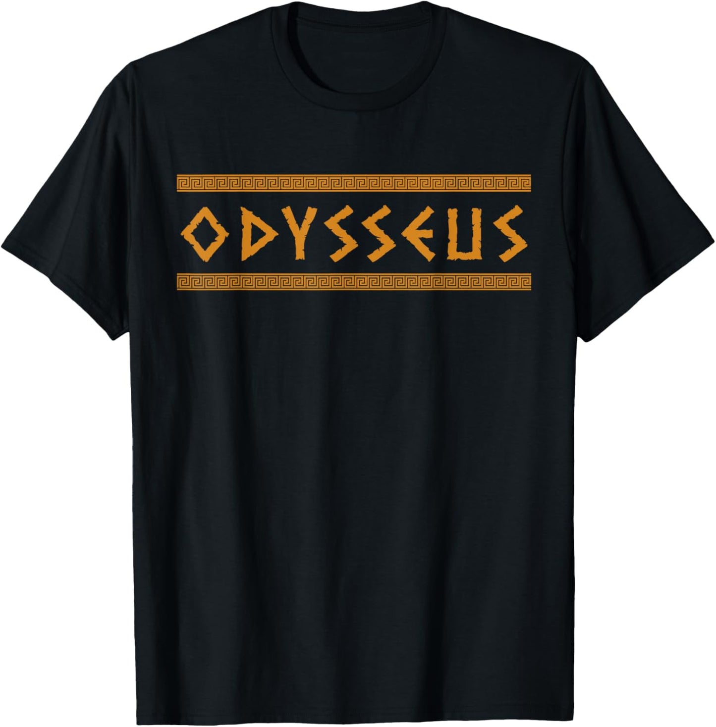 Odysseus Hero of the Odyssey and Trojan War T-Shirt - T-Shirt | Black