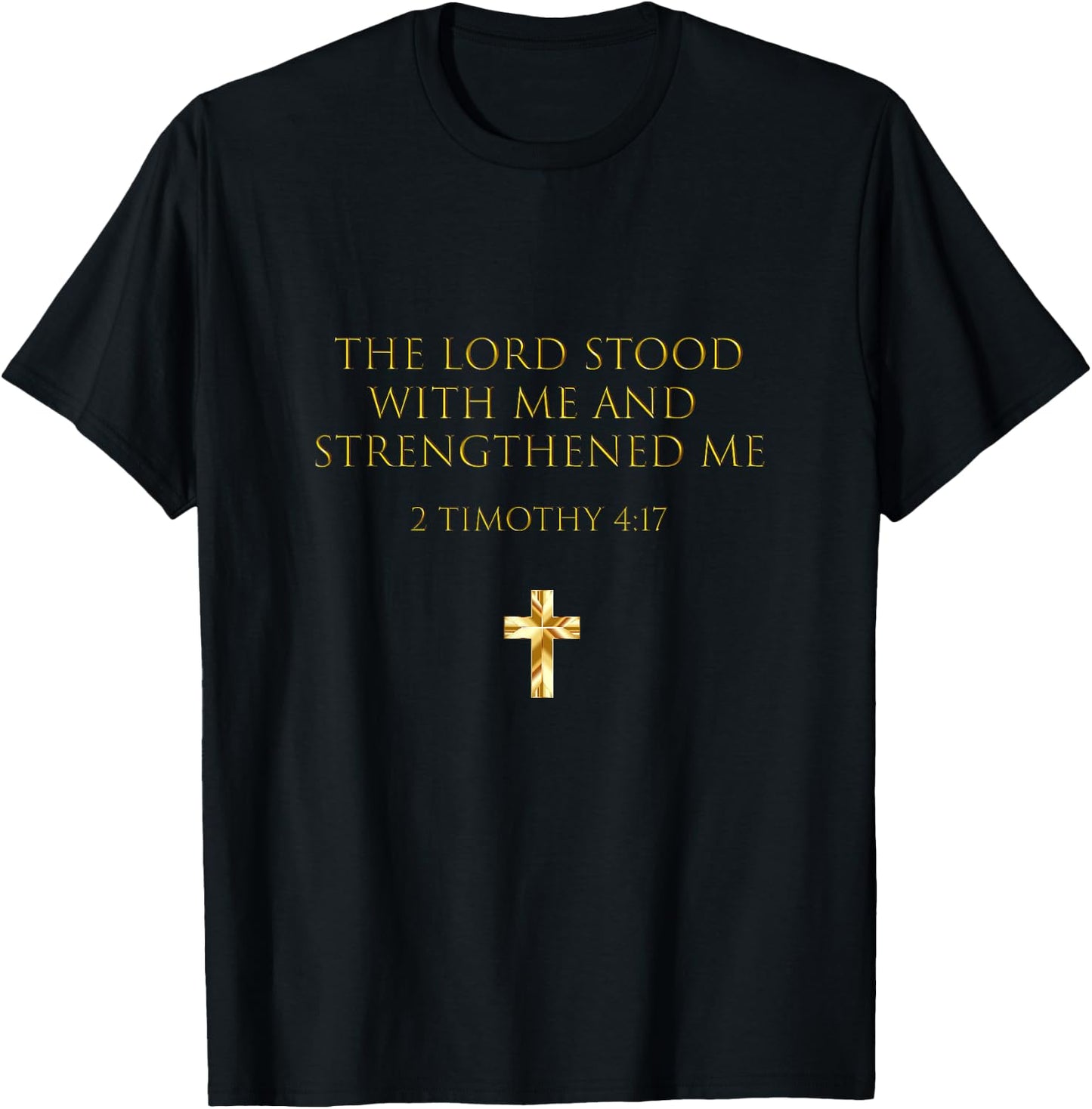 Buffalo 2 Timothy 4:17 Christian Bible Verse T-Shirt - T-Shirt | Black