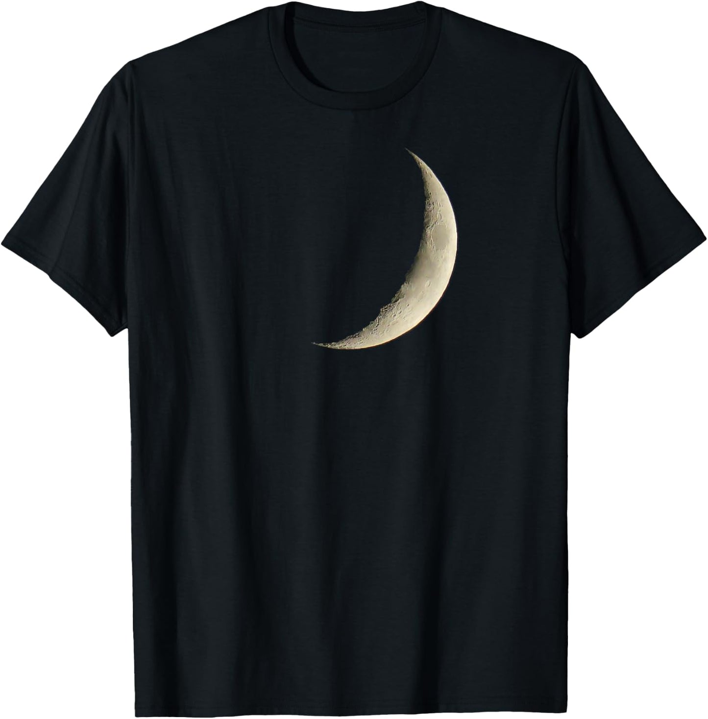 Beautiful Crescent Moon - Lunar Lovers T-Shirt - T-Shirt | Black