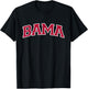 Bama - Alabama Gifts AL State Graphic T-Shirt - T-Shirt | Black