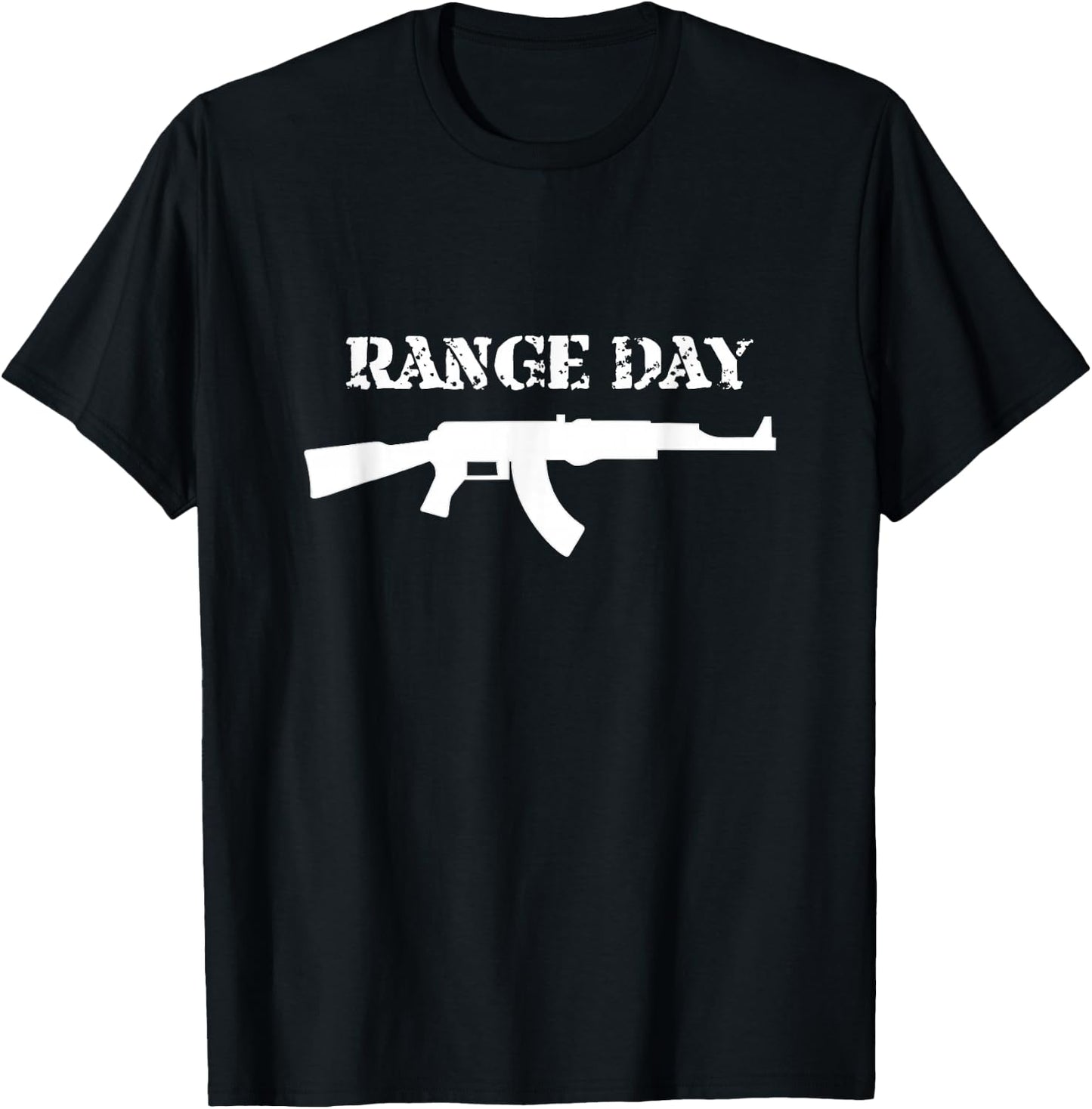 Range Day Firearms Tactical Rifle Instructor Police Military T-Shirt - T-Shirt | Black