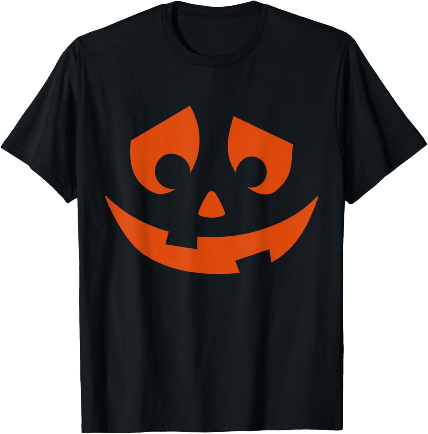 Vintage Jack o Lantern Jackolantern Pumpkin Face Halloween T-Shirt - T-Shirt | Black