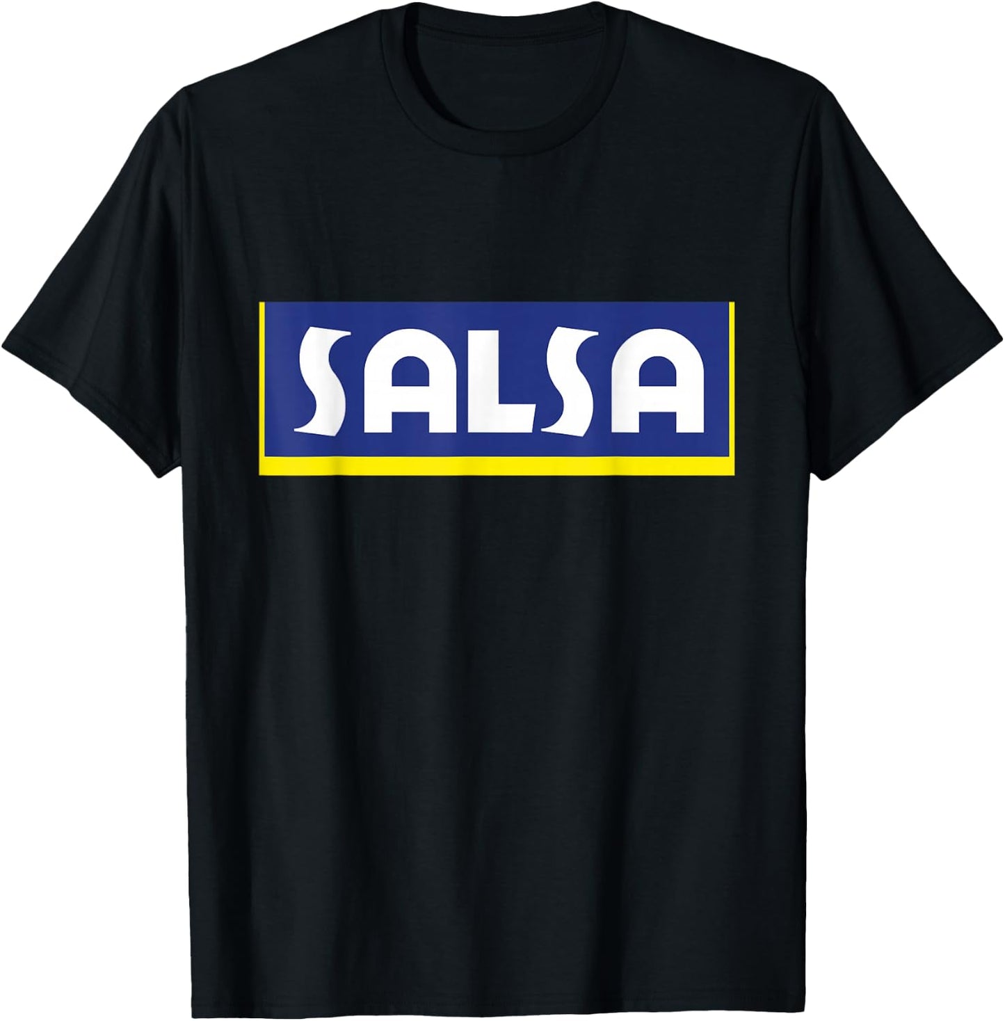 Salsa Dancing Music Food Puerto Rican Goya Latin Comida T-Shirt - T-Shirt | Black