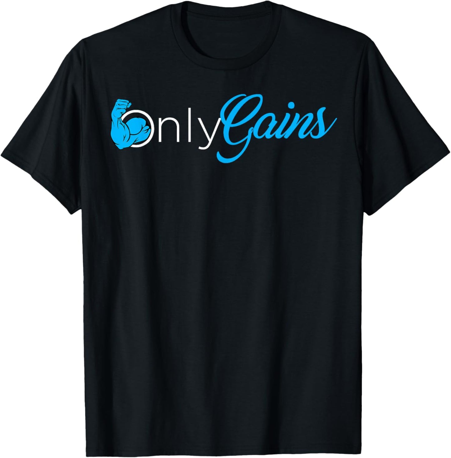 Only Gains T-Shirt - T-Shirt | Black