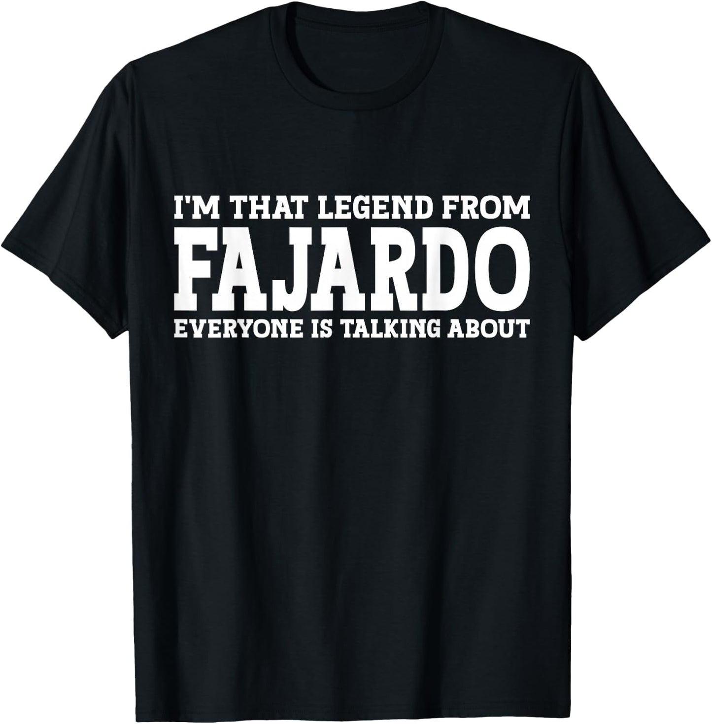 Fajardo Hometown PR Puerto Rico Home Roots City Fajardo T-Shirt - T-Shirt | Black