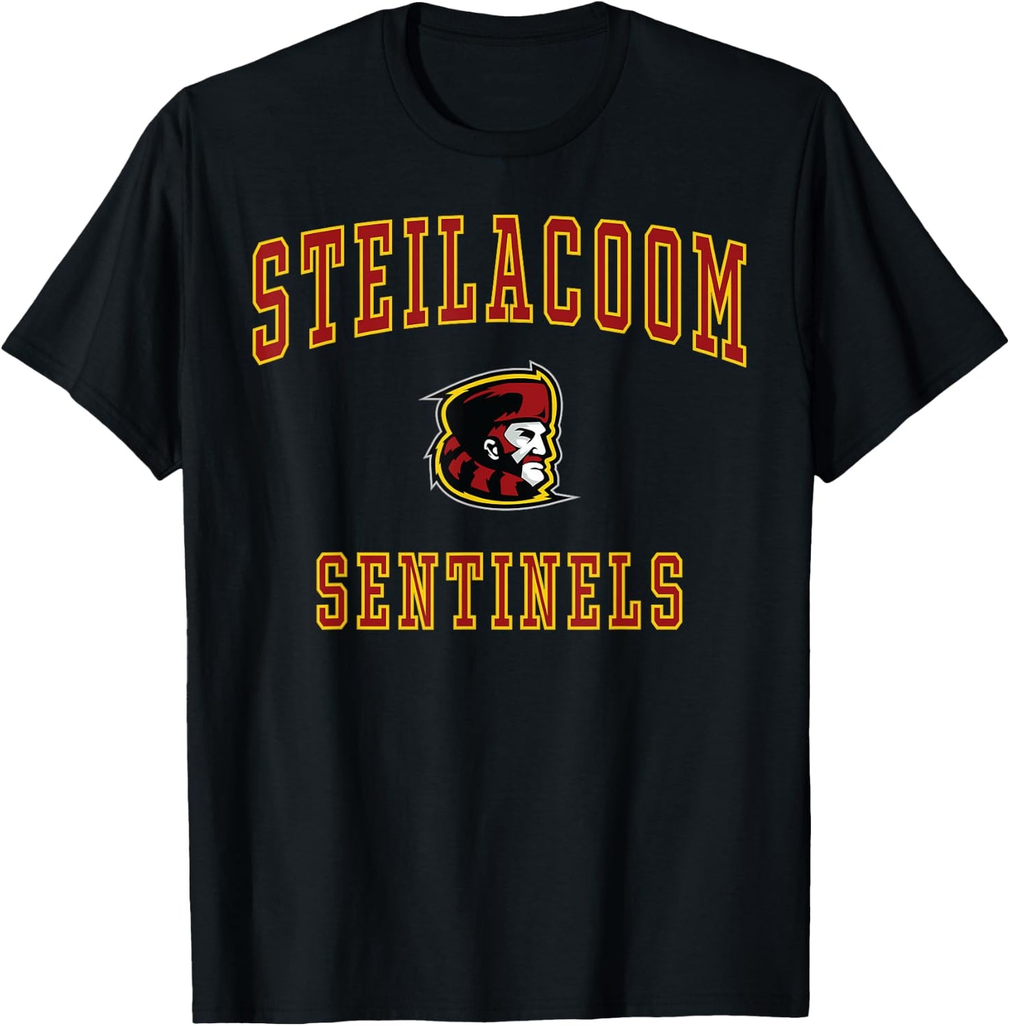 Steilacoom High School Sentinels T-Shirt - T-Shirt | Black
