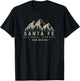 Santa Fe National Forest New Mexico T-Shirt - T-Shirt | Black