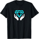 Hodl Diamond Hands crypto T-Shirt - T-Shirt | Black