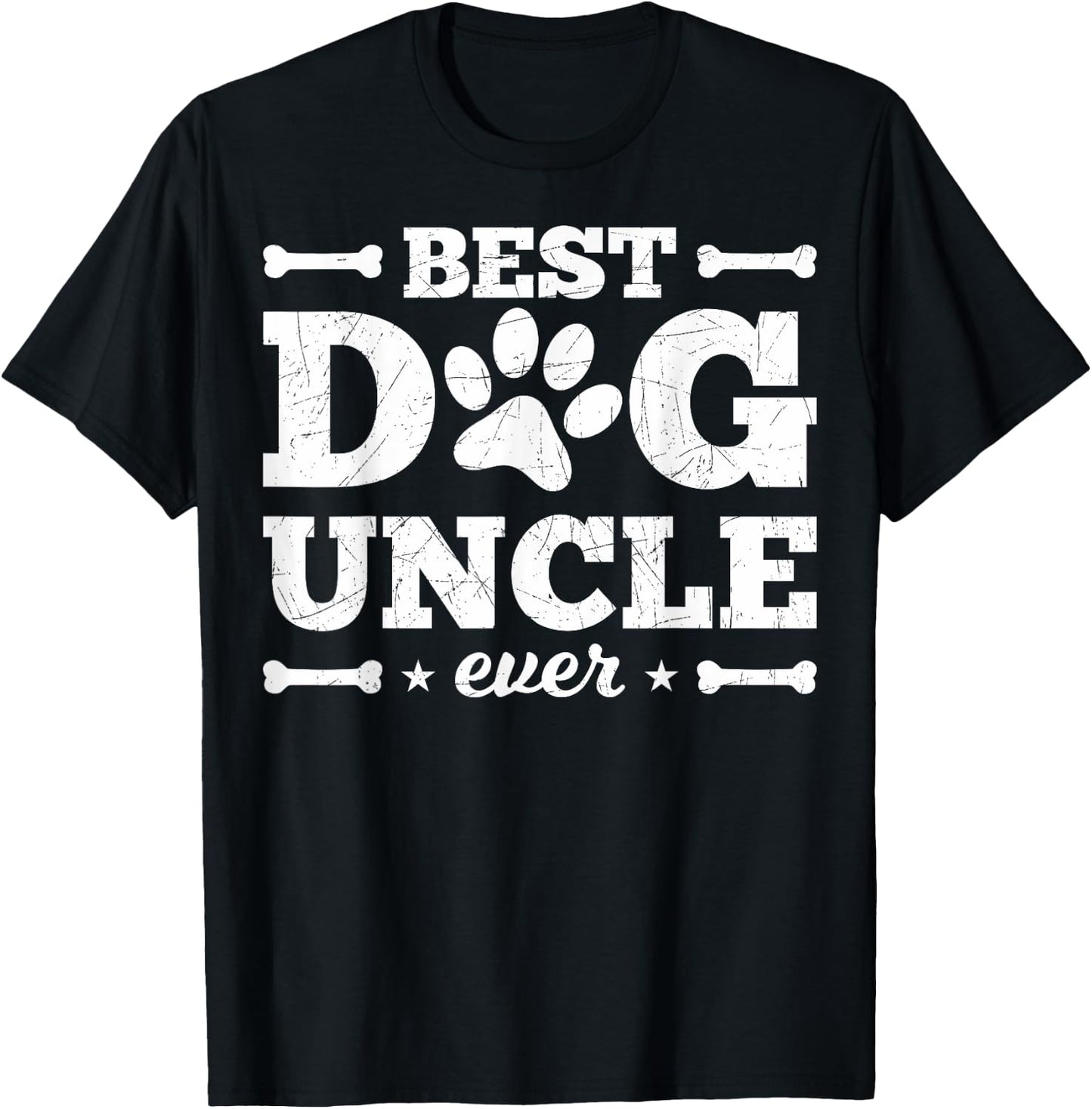 Best Dog Uncle Ever Best Dog Uncle Dog Women Girls Kids T-Shirt - T-Shirt | Black