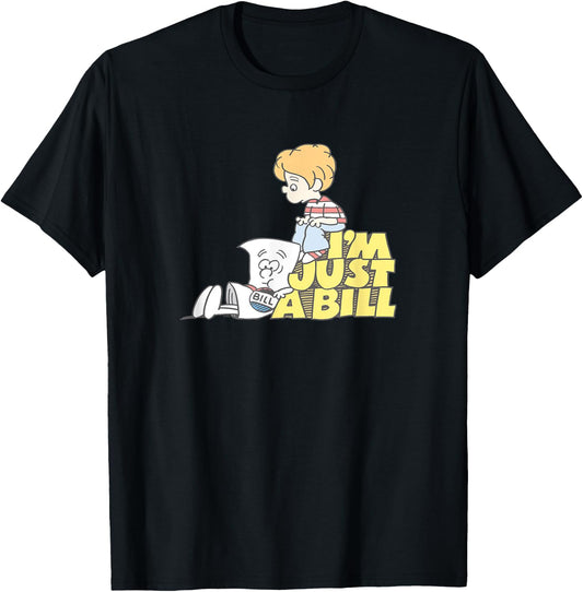 Ripple Junction x Schoolhouse Rock I'm Just A Bill T-Shirt - T-Shirt | Black