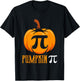 Pumpkin Pie Halloween Math Geek Gift Pumpkin T-Shirt - T-Shirt | Black