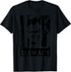 Hawai'i King Kamehameha (black ink) by Hawaii Nei All Day T-Shirt - T-Shirt | Black