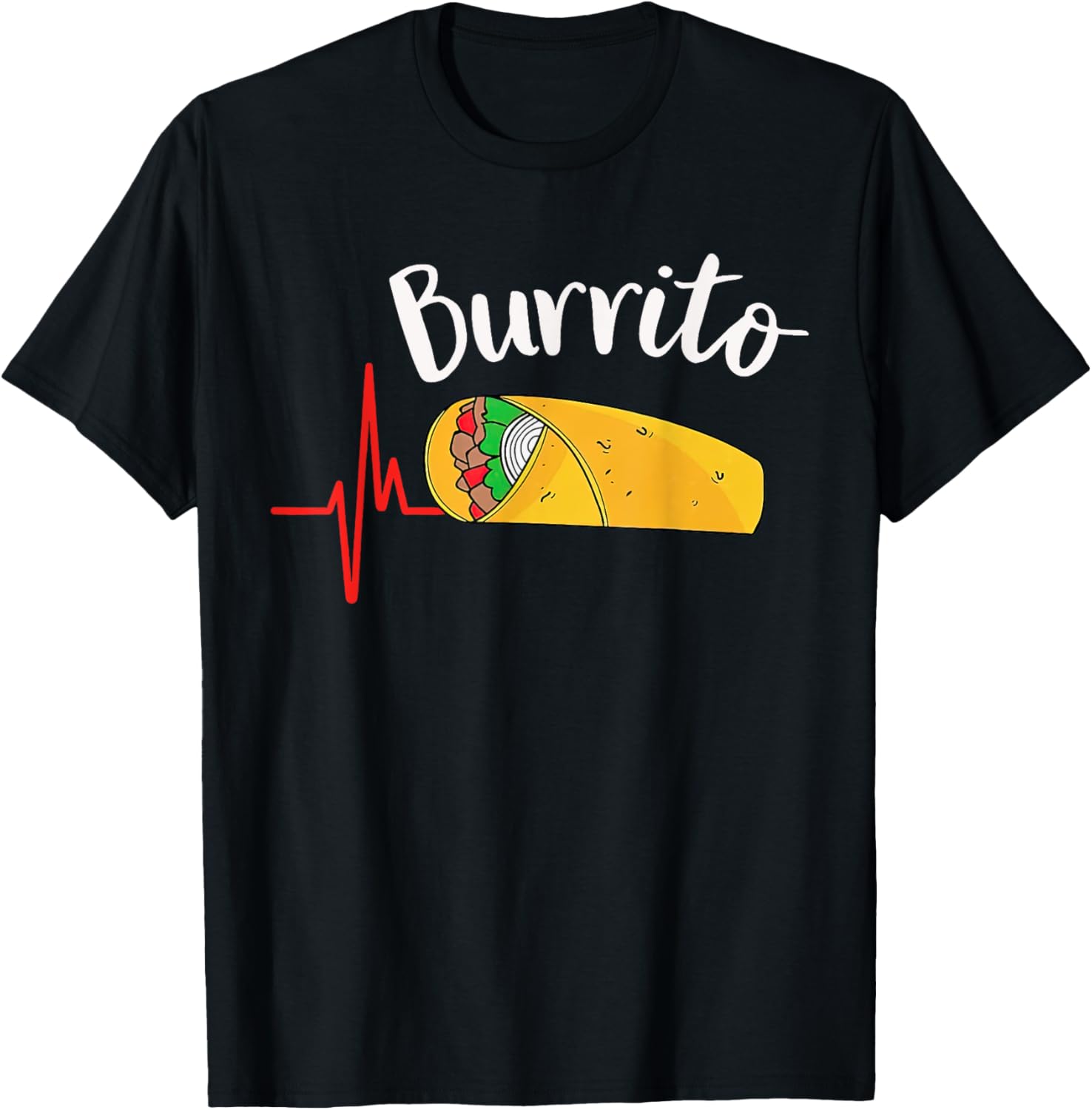 Burrito Taco Taquito Dad Mom Child Baby Matching Family T-Shirt - T-Shirt | Black