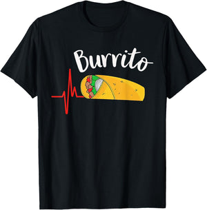 Burrito Taco Taquito Dad Mom Child Baby Matching Family T-Shirt - T-Shirt | Black