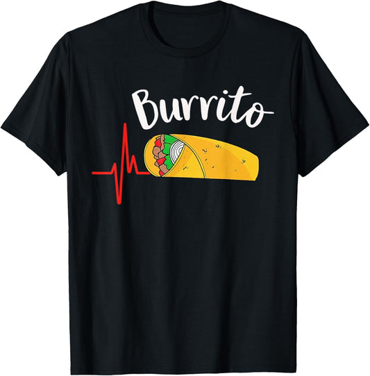 Burrito Taco Taquito Dad Mom Child Baby Matching Family T-Shirt - T-Shirt | Black
