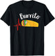 Burrito Taco Taquito Dad Mom Child Baby Matching Family T-Shirt - T-Shirt | Black
