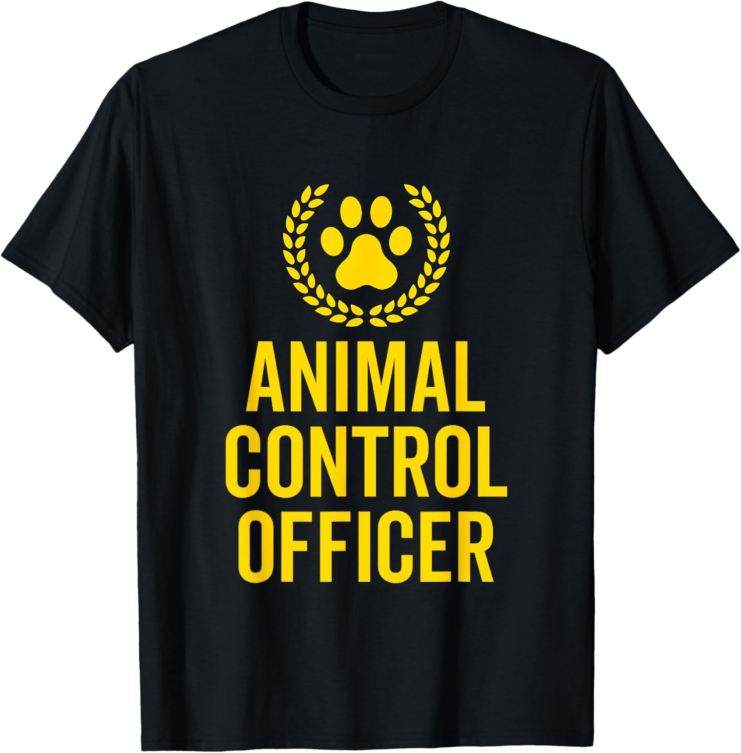 Animal Control Rescue Officer Halloween Animal Activist Gift T-Shirt - T-Shirt | Black