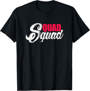Quad Squad ATV Four Wheeler Biker T-Shirt - T-Shirt | Black