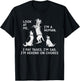 Dog Mocks Humans Funny Look At Me, I'm A Human T-Shirt - T-Shirt | Black