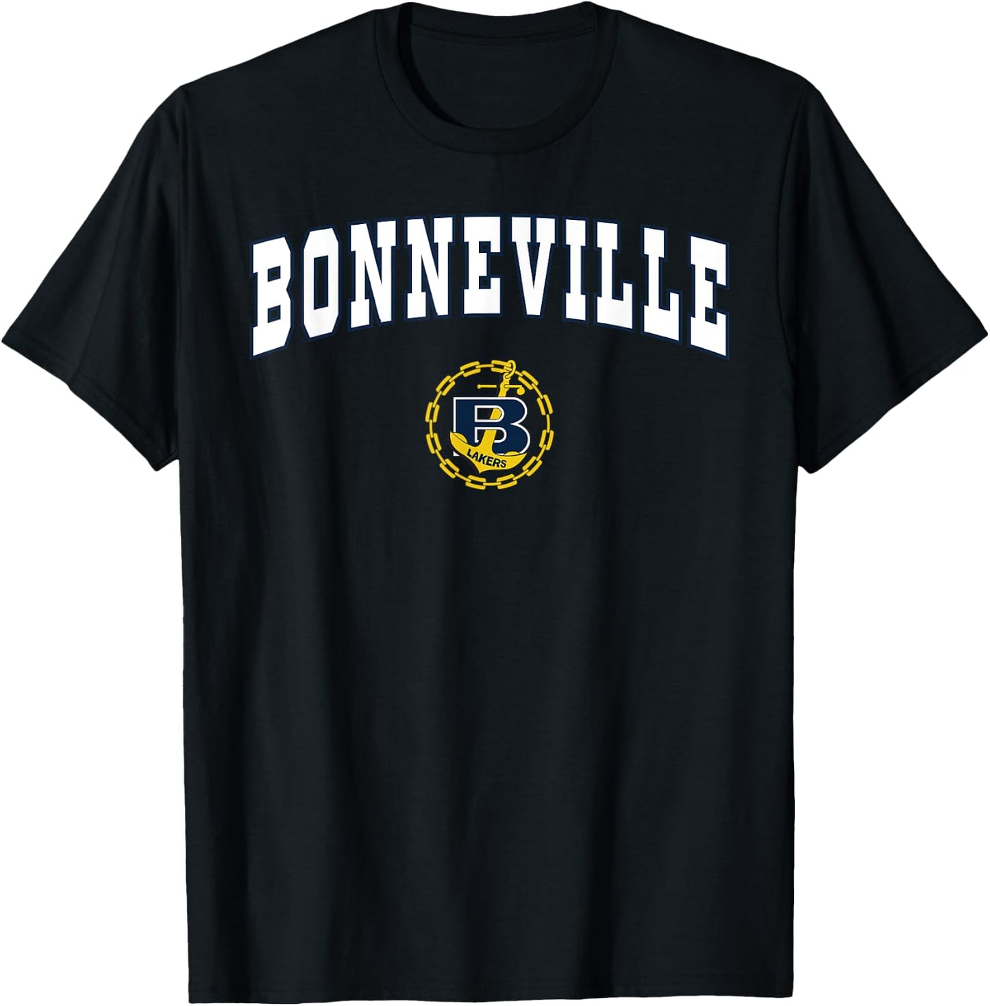 Bonneville High School Lakers T-Shirt - T-Shirt | Black