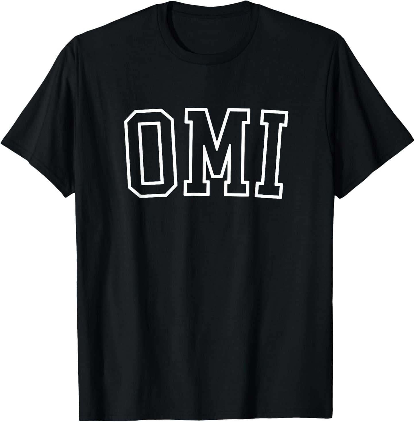 Omi College Omi Grandma Omi Grandmother T-Shirt - T-Shirt | Black