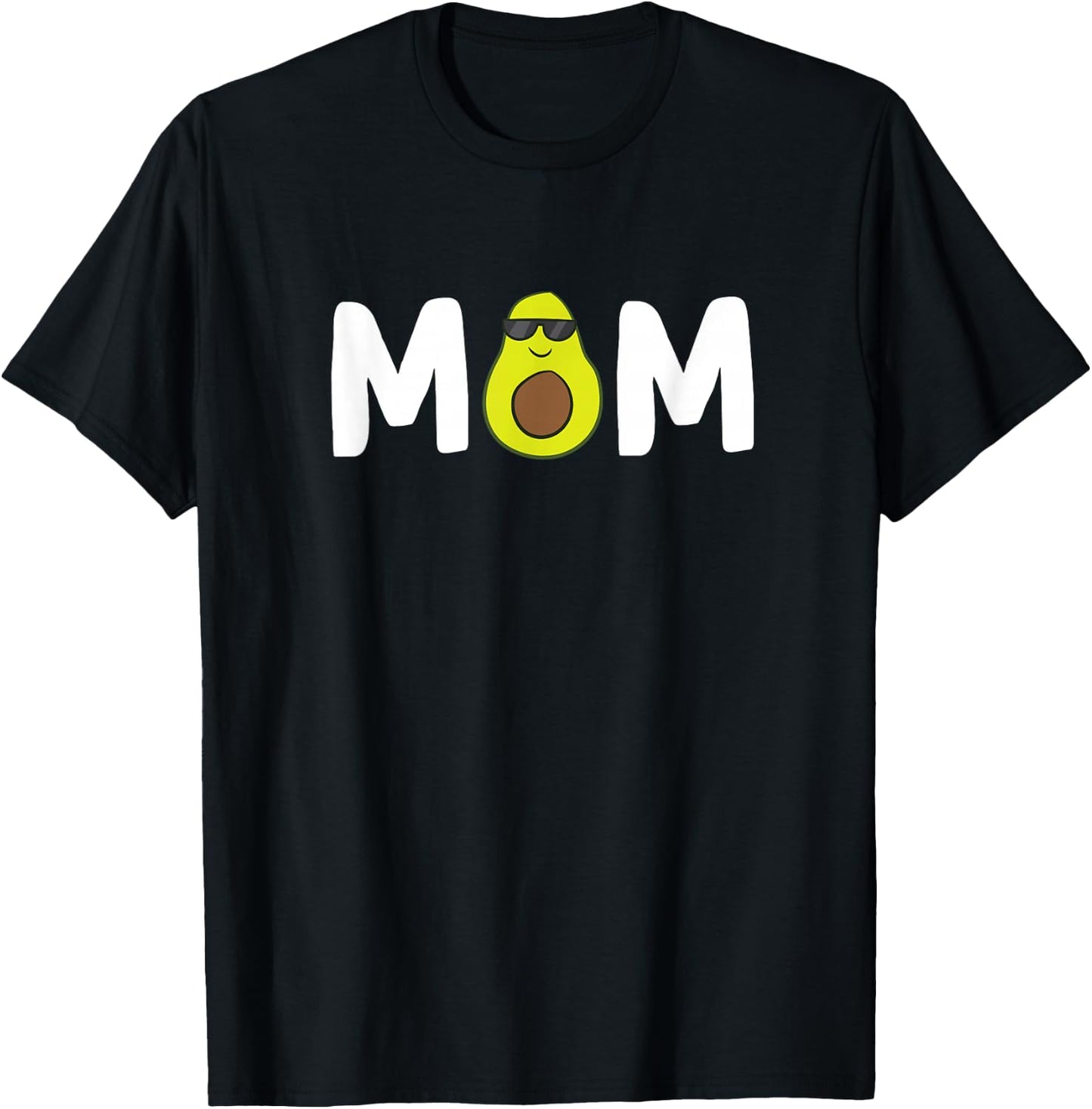 Avocado Mom Guacamole Mom Vegan Mom Avocados Gift T-Shirt - T-Shirt | Black