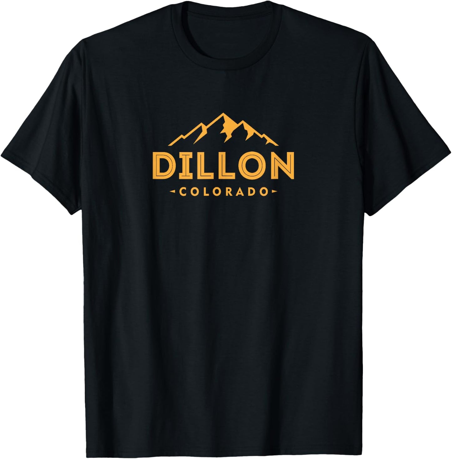 Vintage Dillon Colorado Retro Vacation Souvenir T-Shirt - T-Shirt | Black