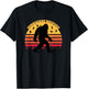 Bigfoot Sasquatch Hummingbird Whisperer Loves Hummingbirds T-Shirt - T-Shirt | Black