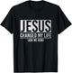 Jesus Changed My Life Ask Me How Jesus T-Shirt - T-Shirt | Black
