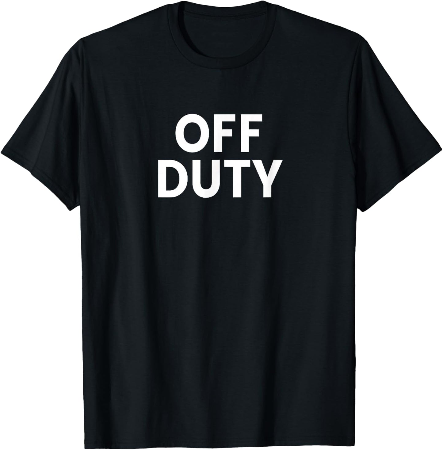 Off Duty T-Shirt - T-Shirt | Black