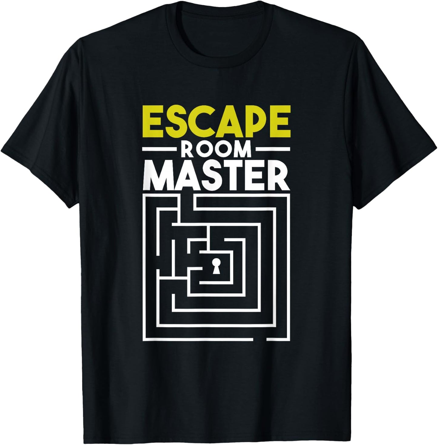Escape Room Master Adventure Game Enclosed rooms T-Shirt - T-Shirt | Black