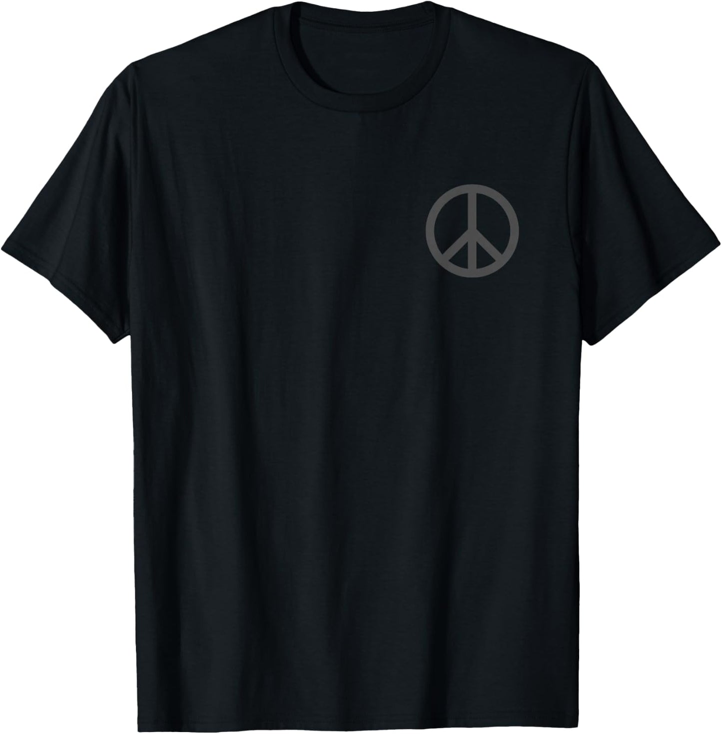 Peace sign hippie T-Shirt - T-Shirt | Black