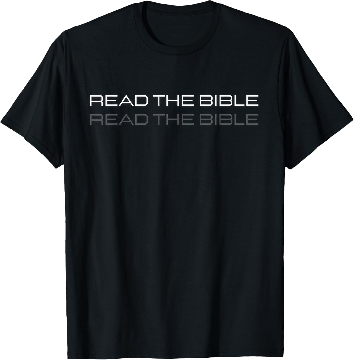 read the BIBLE T-Shirt - T-Shirt | Black