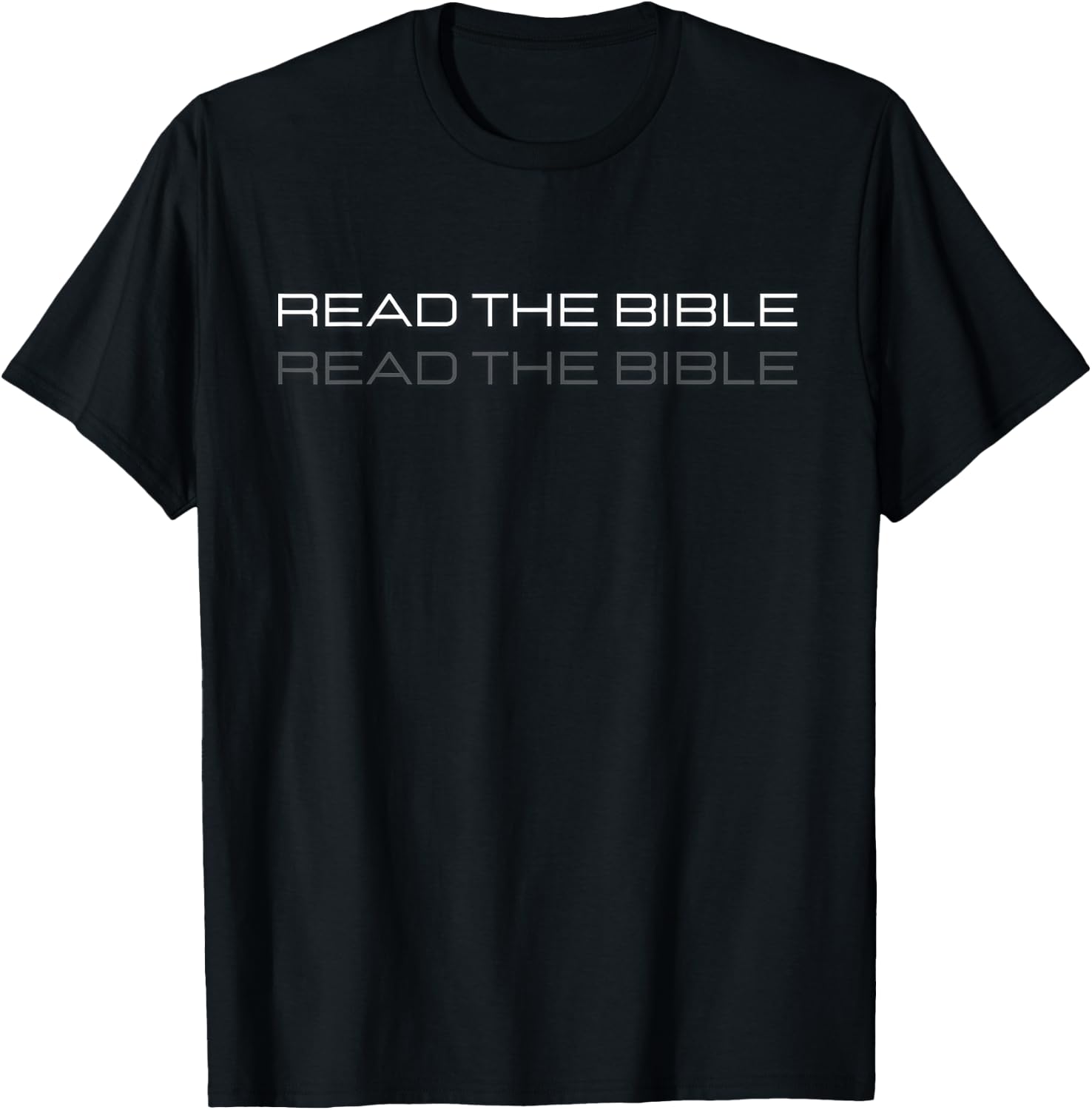 read the BIBLE T-Shirt - T-Shirt | Black
