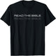 read the BIBLE T-Shirt - T-Shirt | Black
