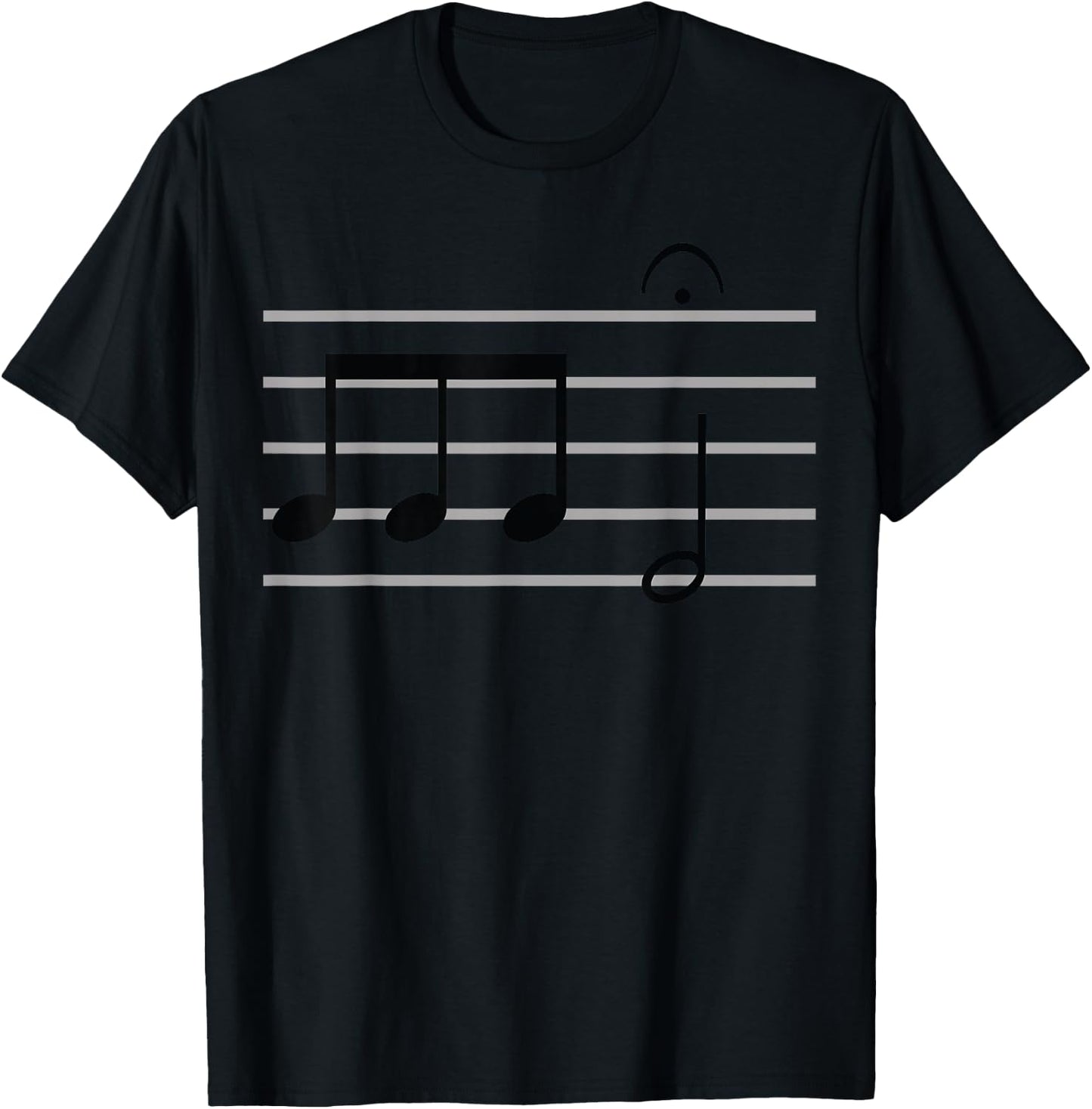 Ludwig van Beethoven's 5th Symphony Classical Music T-Shirt - T-Shirt | Black