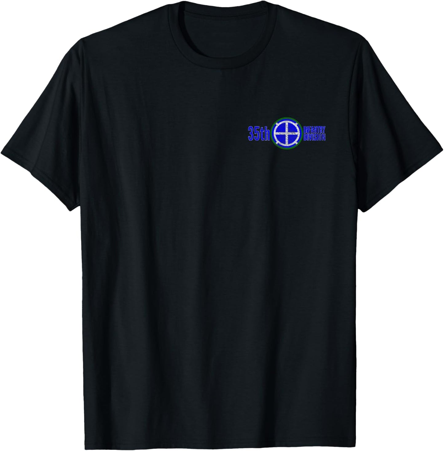 35th Infantry Division Army T-Shirt - T-Shirt | Black