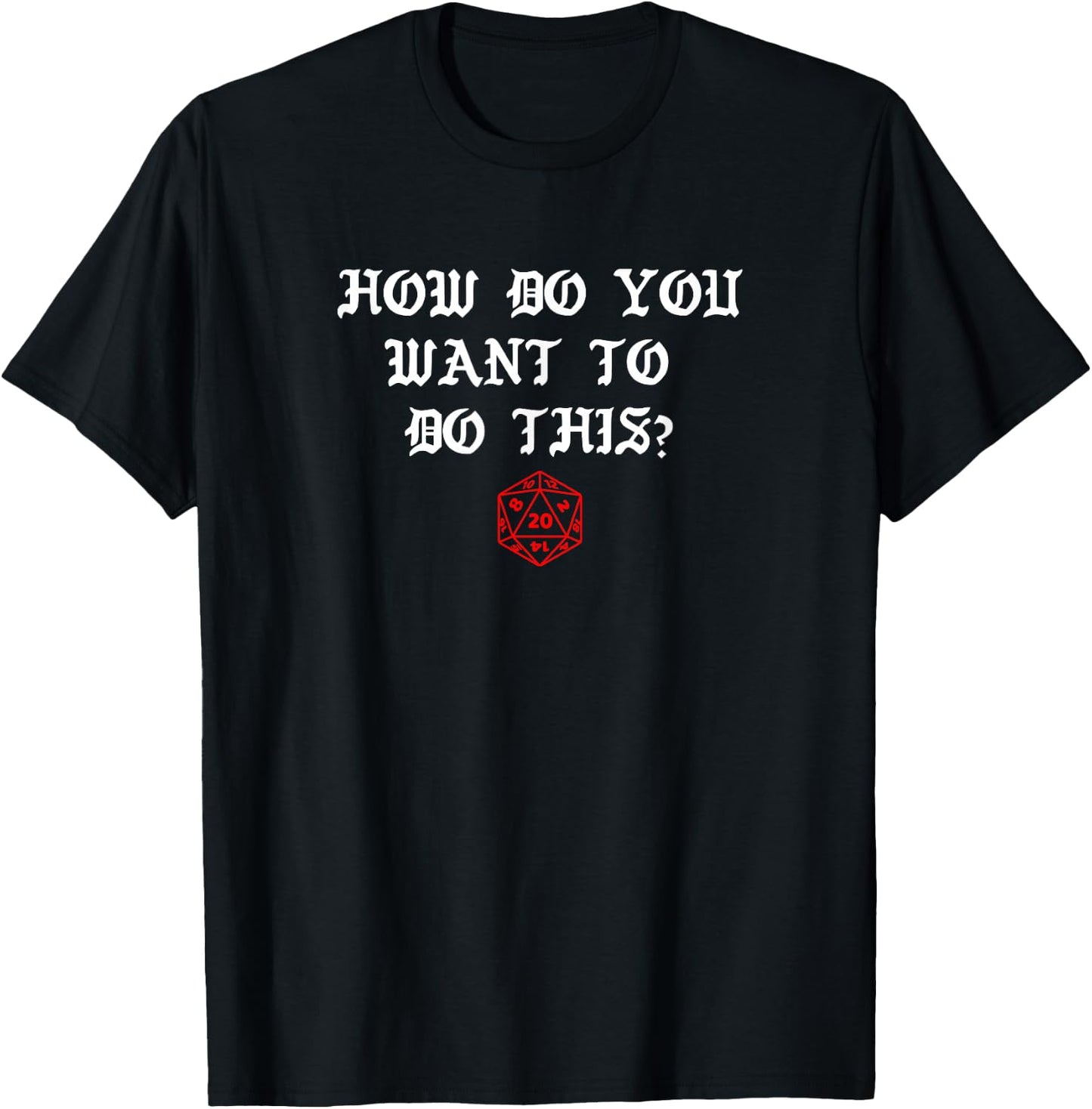 How do you want to make this game master? T-Shirt - T-Shirt | Black