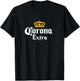 Officially Licensed Corona Extra Crown Logo T-Shirt - T-Shirt | Black