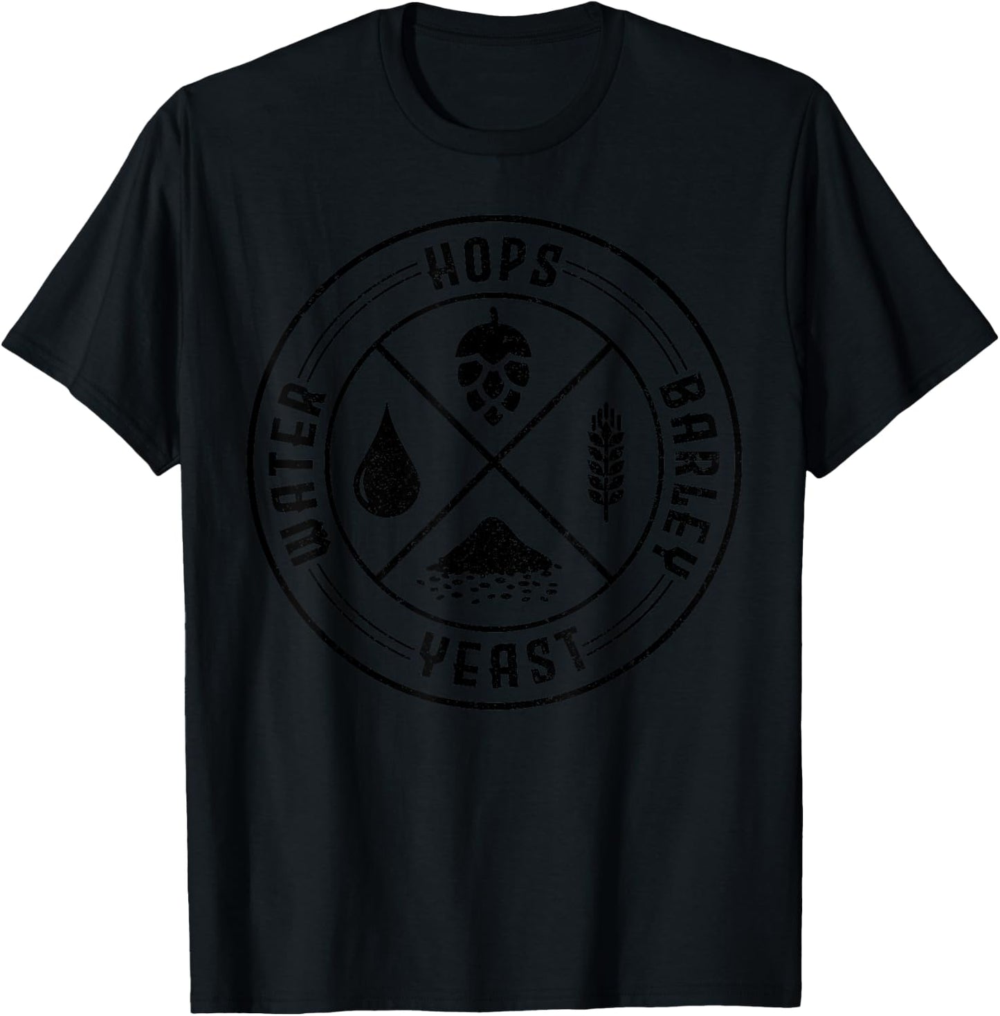 Beer Craft Beer Brewer Brewer Beer Brewer Gift T-Shirt - T-Shirt | Black