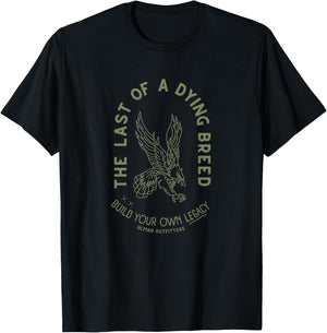 Legacy American Sage and Army Green Eagle T-Shirt - T-Shirt | Black