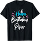Happy Birthday Piper T-Shirt - T-Shirt | Black