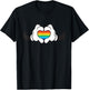 Disney Mickey Mouse Rainbow Hands T-Shirt - T-Shirt | Black